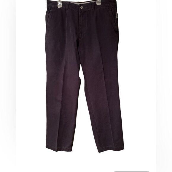 AIGLE Navy Pants Men’s Size 38/32 - Picture 1 of 6